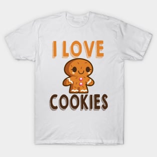 I Love Cookies T-Shirt